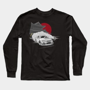 Nissan Skyline GTR 34 Long Sleeve T-Shirt